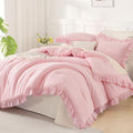 Andency Pink Comforter Set Full Size by Andency