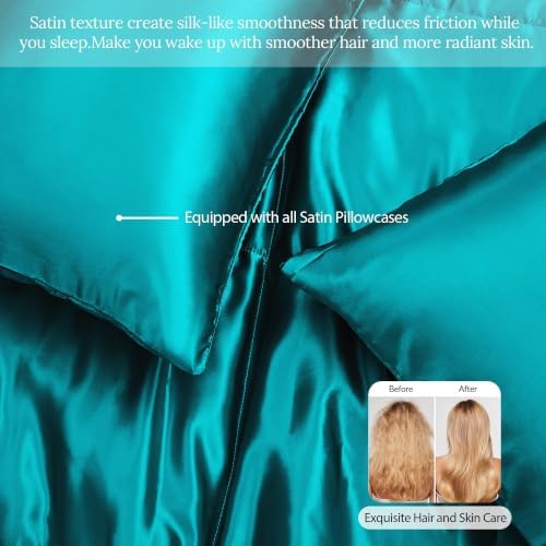 Whale Flotilla Reversible Fluffy Satin Twin Comforter Set - Image 4