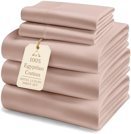 LANE LINEN 100% Egyptian Cotton Split King Bedding Set by LaneLinen