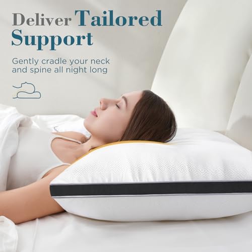 viewstar Pillows Standard Size Set of 2, Firm Support - Image 3