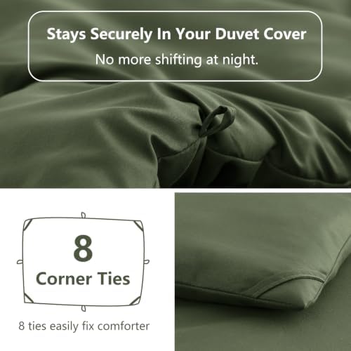 HIMEET Full Size Comforter Sets, 3 Pieces - Image 4