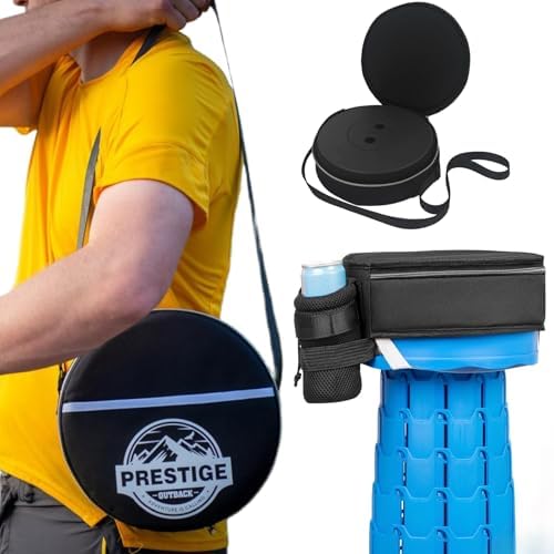 3-in-1 Cushion Carry Case for Round Telescopic Stools, Collapsible Stool Chair - Image 6