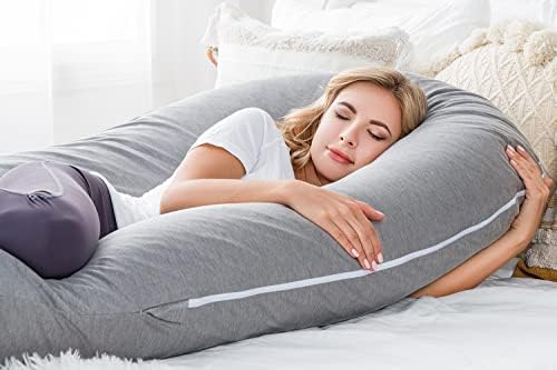 Pregnancy Pillow, Cooling Silky Pregnancy Pillows - Image 3