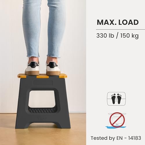 Vigar Compact Folding Step Stool, 12-1/2 in - Image 5