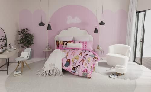 Franco Barbie Barbicore Bedding Super Soft Comforter and Sheet Set - Image 6