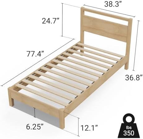 Signature Wood Platform Bed Frame - Image 2