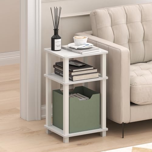 Furinno JUST Toolless 3-Tier Side Table, Open Shelf End Table - Image 2