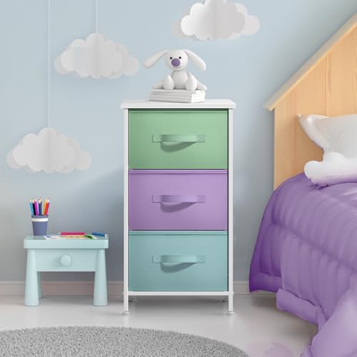 Sorbus Nightstand with 3 Drawers - Image 2