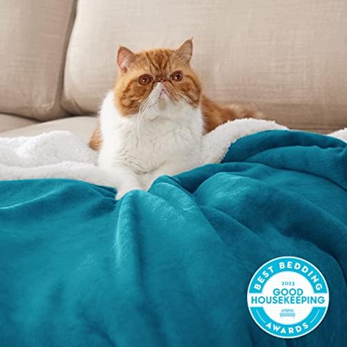 Bedsure GentleSoft Sherpa Fleece Blanket Queen Size - Image 2