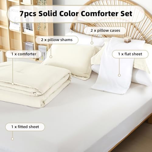 Queen Comforter Set with Sheets - Image 5