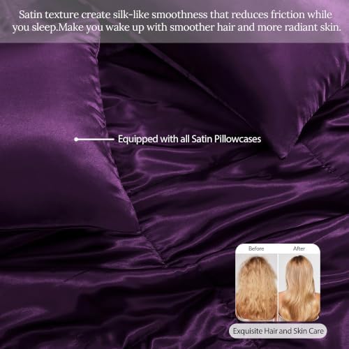 Whale Flotilla Reversible Satin King Comforter Set - Image 5