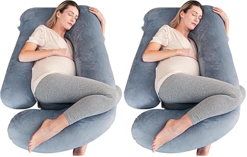 Cute Castle Pregnancy Pillows, Soft U-Shape Maternity Pillow by Cute+Castle