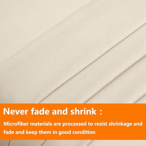 TAIMIT Light Beige Full Size Comforter Set - Image 7