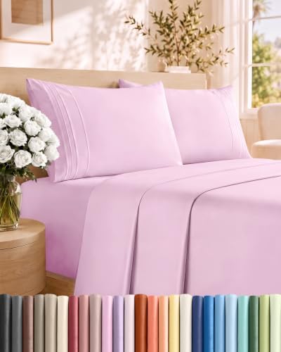 Cal King Size 4 Piece Sheet Set by CGKUnlimited