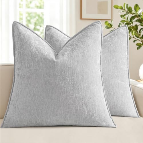 MIULEE Chenille Couch Pillow Covers by MIULEE
