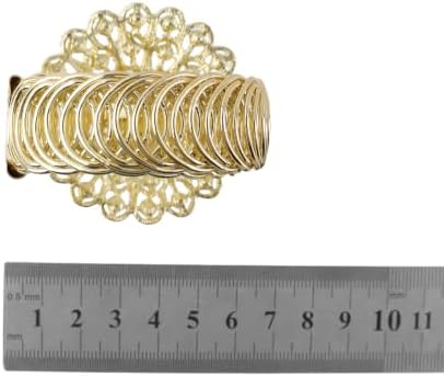 Curtain Tiebacks No-Drill, Round Flower - Image 5