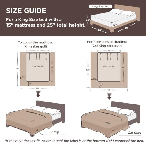 Bedsure King Size Quilt, Lightweight Comforter Set, Dusty Rose Bedspread - Image 6
