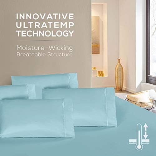 Mueller Luxury 6 PC Full Size Bed Sheets, Super Soft, Deep Pocket up to 16" - Image 6