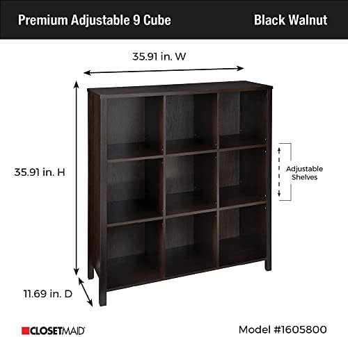 ClosetMaid BR & Name Internal 16058 Premium Adjustable 9-Cube Organizer - Image 3