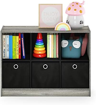 Furinno Basic 6-Cube Book Shelf - Image 4