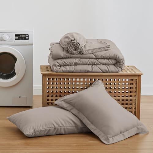 Love's cabin Twin Comforter Set, 5 Pieces Bed in a Bag - Image 6
