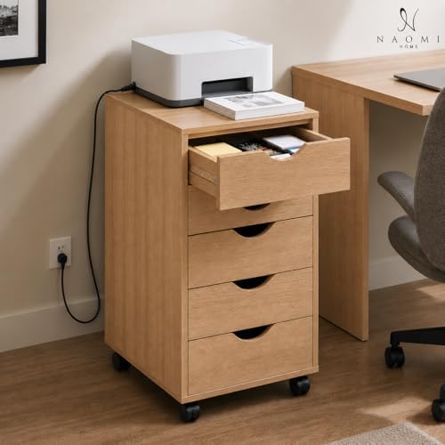 Naomi Home Under Desk Office File Cabinet - Image 2