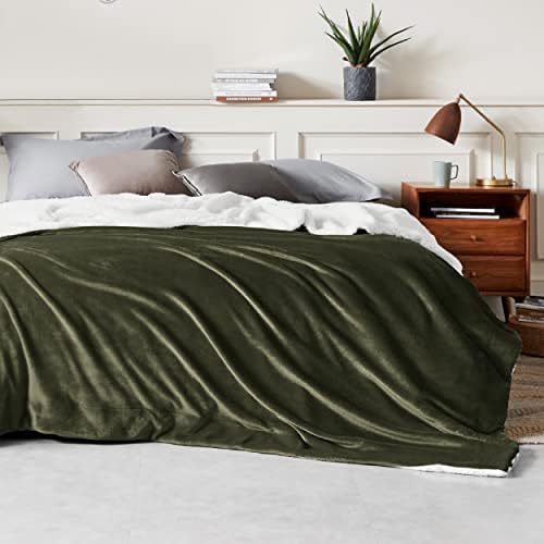 Bedsure GentleSoft Sherpa Fleece Blankets King Size - Image 3