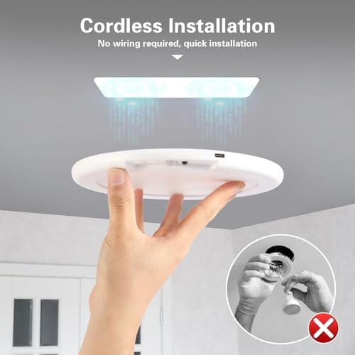 Rechargeable Motion Sensor Ceiling Light - Image 4