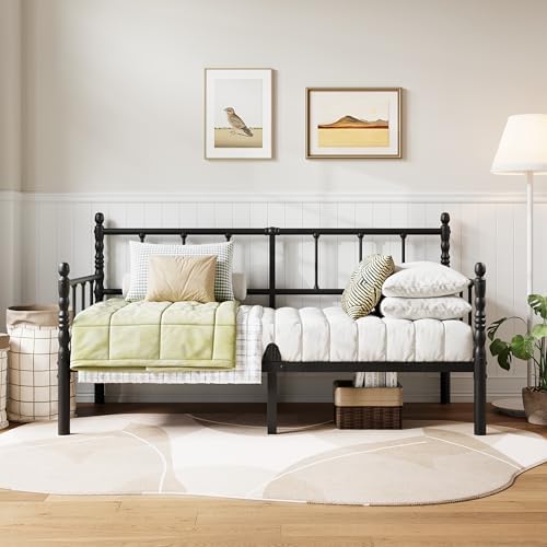 14 Inch Classic Twin Daybed, Metal Sofa Bed by WelcometoCOMASACHhome
