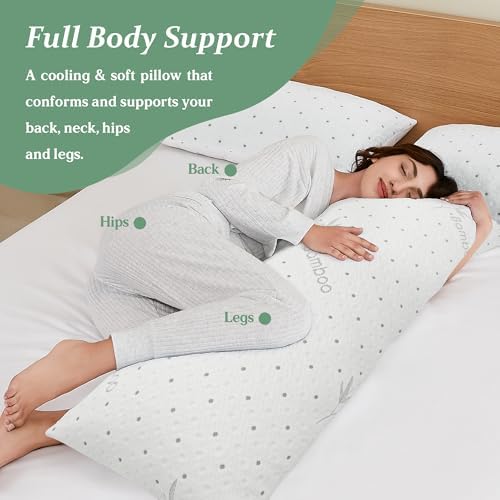 Dreamood Body Pillow Shredded Memory Foam - Image 2