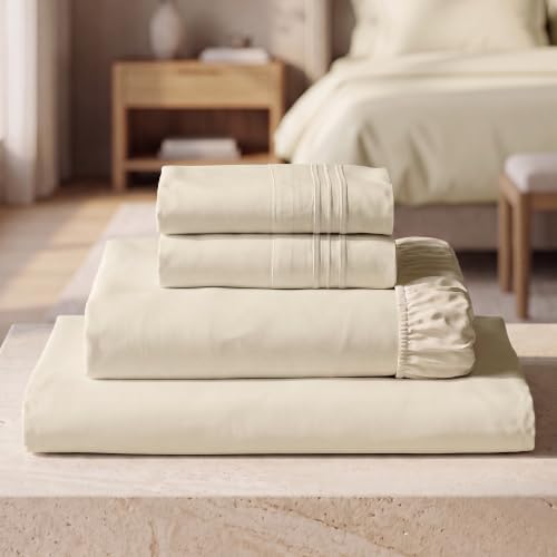 Mellanni Iconic 4-Piece Bed Sheet Set by Mellanni