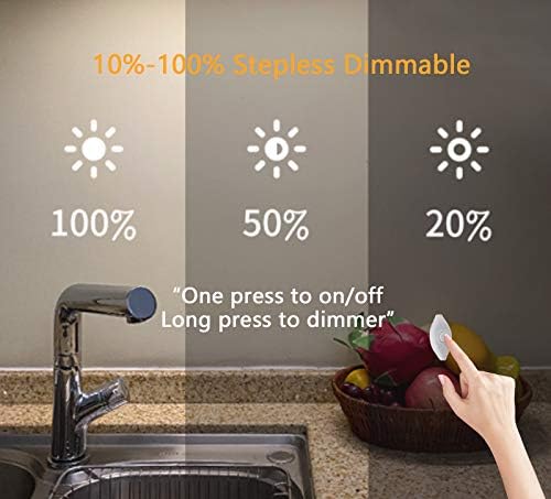 Under Cabinet Light, 12 Inch Plug in LED Closet Light - Image 4