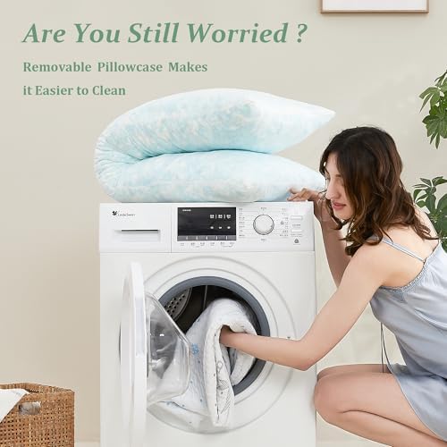 Cooling Body Pillow Shredded Memory Foam - Image 6