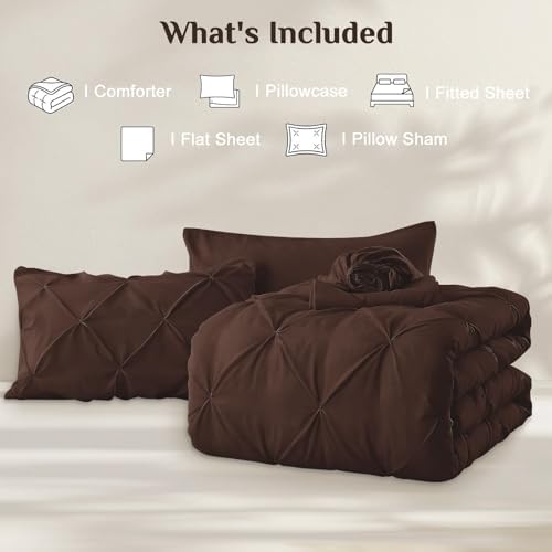 JOLLYVOGUE Twin XL Comforter Set 5 Pieces - Image 7