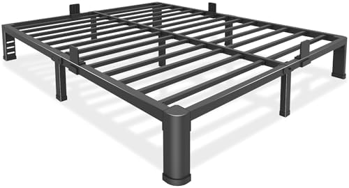 10 Inch Low Bed Frame Queen by Bilily