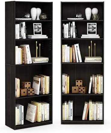 Furinno Jaya 5-Tier Book Shelf - Image 7