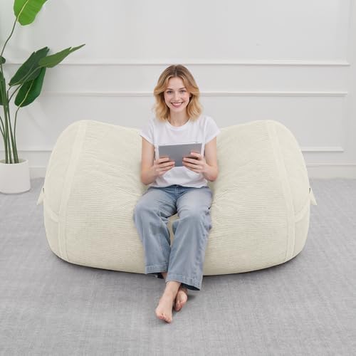 4FT Bean Bag Chair 4'Big Bean Bag Chairs - Image 3