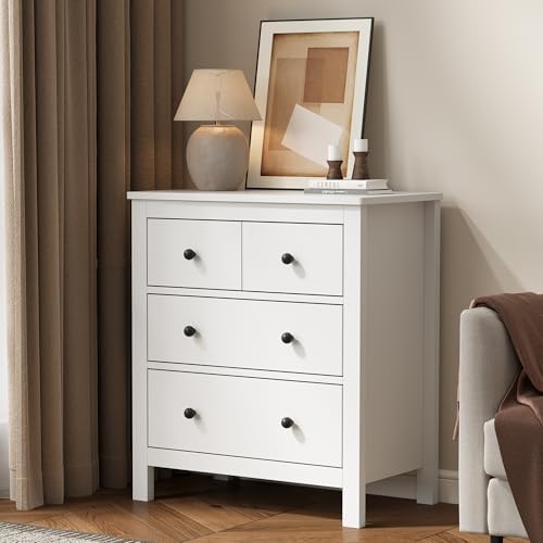 RoyalCraft 3 Drawer Nightstand for Bedroom, Modern End Table by Bringyoubetterlife