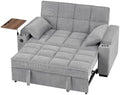 65" Sleeper Sofa Bed, 3-in-1 Convertible Pull-Out Loveseat by SZXHDZ