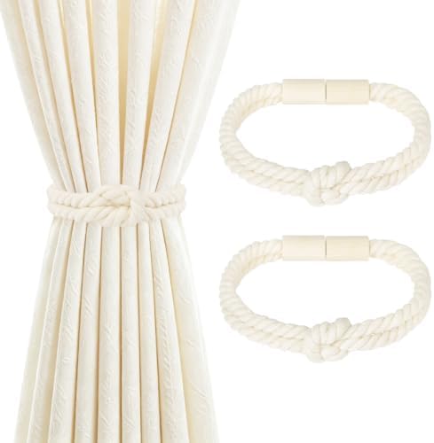 Magnetic Curtain Tiebacks, Boho Curtain Holdbacks by HOMEBROS