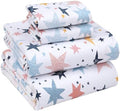 RUVANTI 100% Cotton Full Sheets, Percale Bedding Full Size Set, Fault Star by Ruvanti