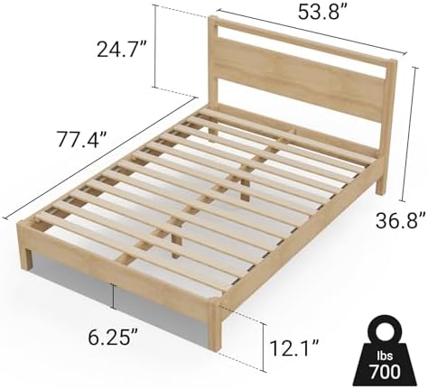 Signature Wood Platform Bed Frame - Image 2