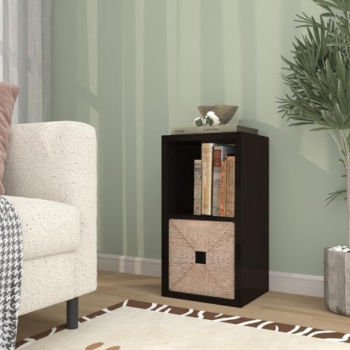 CTESNE【2026 Wooden Thick Frame 2 Cube Storage Organizer Shelf - Image 2