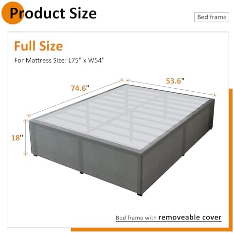 18 Inch Full Size Bed Frame - Image 2