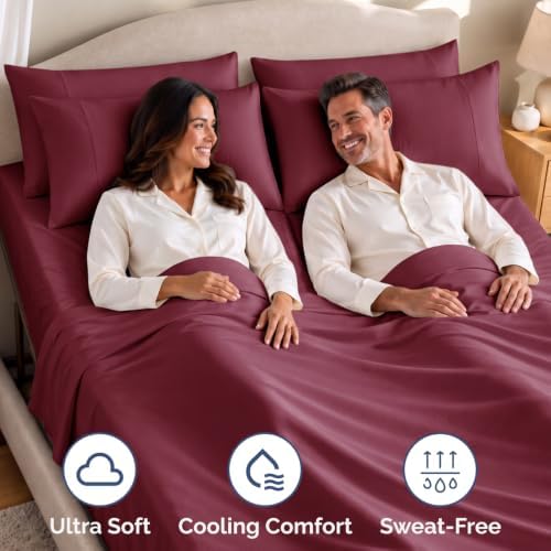 Flex Top Split Head King 4 Piece Sheet Set - Image 6