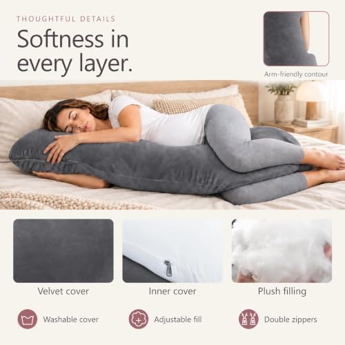 MOON PARK Pregnancy Pillows for Sleeping - Image 4