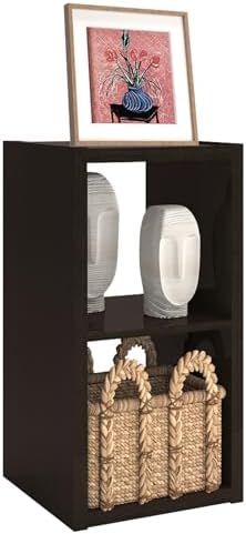 CTESNE【2026 Wooden Thick Frame 2 Cube Storage Organizer Shelf by CTESNE