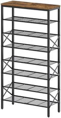 8 Tier Shoe Rack, Shoe Storage Organizer, Large Capacity Shoe Shelf Holds 32 by Yatiney