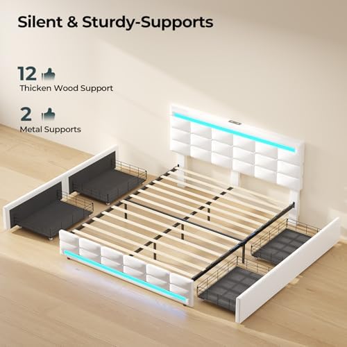 ADORNEVE Full Size Bed Frame - Image 6