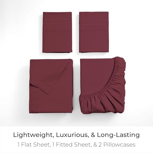 Mellanni Iconic 4-Piece Bed Sheet Set - Image 3